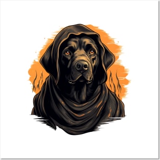 Halloween Labrador Retriever Dog #3 Posters and Art